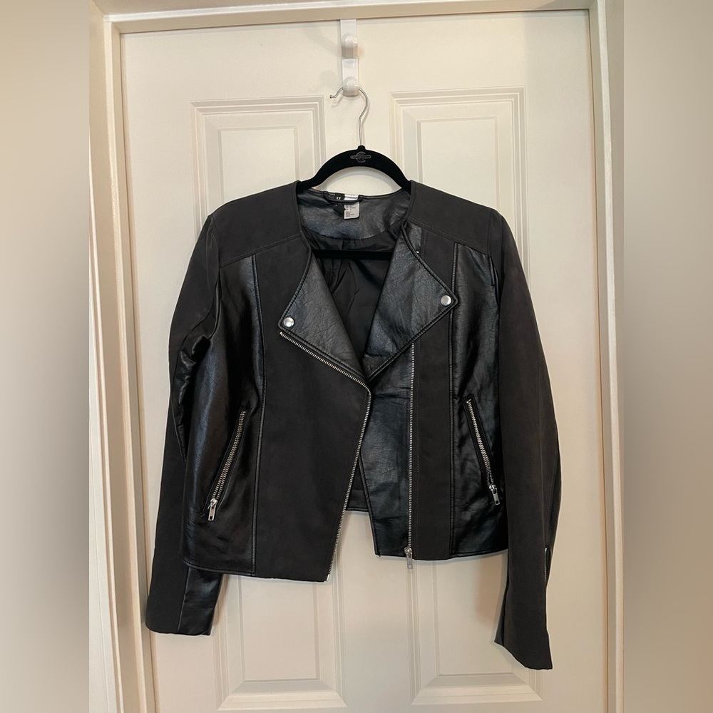 Leather Moto Jacket